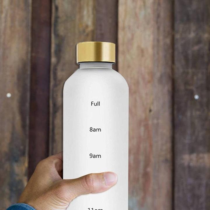 Image du produit ASMI Bouteille d'eau de 1 litre avec marqueurs de temps (1 l)