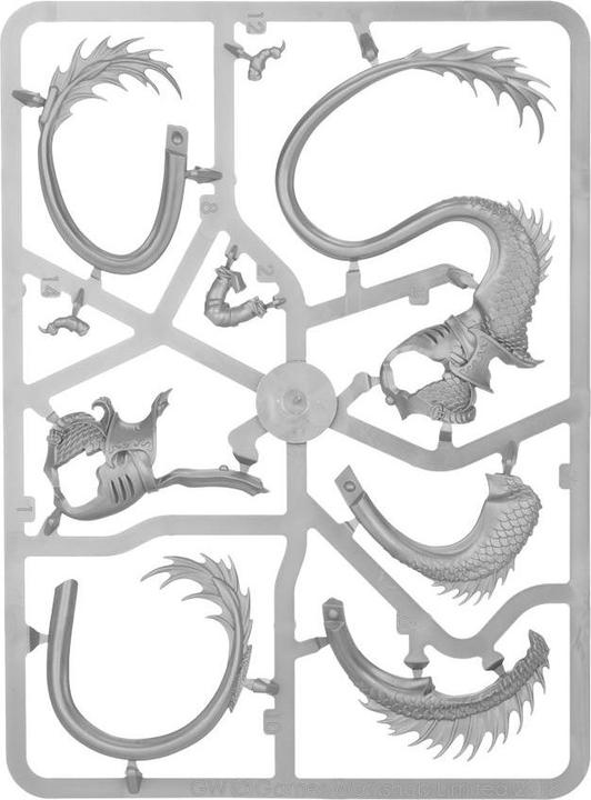Actual product image Games Workshop Warhammer AoS - Idoneth Deepkin Volturnos, High King of the Deep