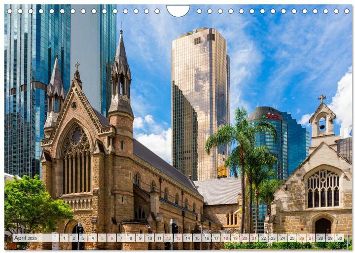 Image du produit Australien Metropolen (Wandkalender 2025 DIN A4 quer), Monatskalender (A4, Allemand)