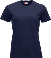 Actual product image Clique Ladies T-Shirt Classic-T 029361, cotton, dark navy, size L (L)