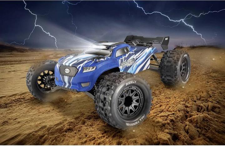 Produktbild Reely Thor Schwarz Brushed 1:10 RC Modellauto Elektro Monstertruck Allradantrieb (4WD) 100% RtR 2,4 (RTR Ready-to-Run)