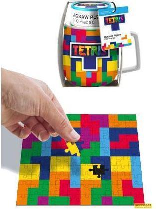 Actual product image Fizz Creations Tetris Cup & Puzzle Set (255 ml, 1 x)