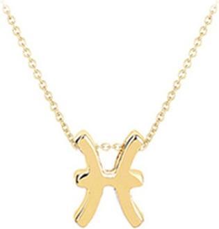 Image du produit JVD - Gold plated necklace with Fish pendant SVLN0195XH2GORY