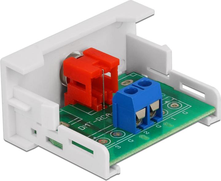 Immagine prodotto Delock Zoccolo Easy 45 per moduli 22,5 x 45 mm (Adattatore jack)