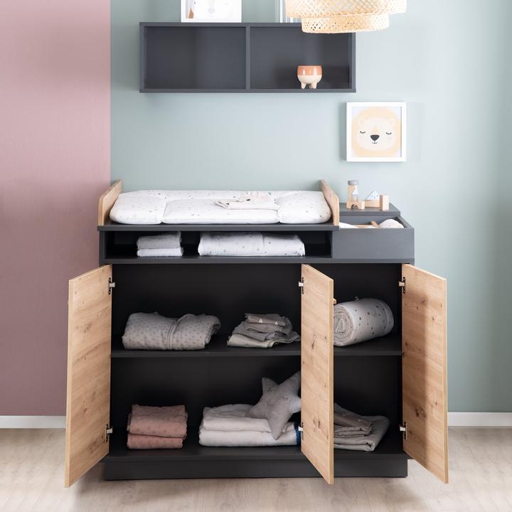 Produktbild Roba Lenn (Wickelkommode, Babybett, Kinderkleiderschrank)