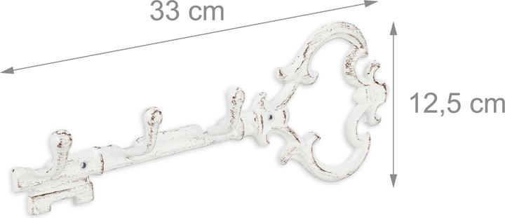 Image du produit Relaxdays Panneau clés (33 x 12,5 x 4,5 cm)