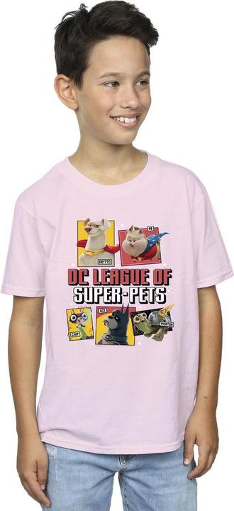 Actual product image Boys DC League Of Super-Pets Profile T-Shirt (116)
