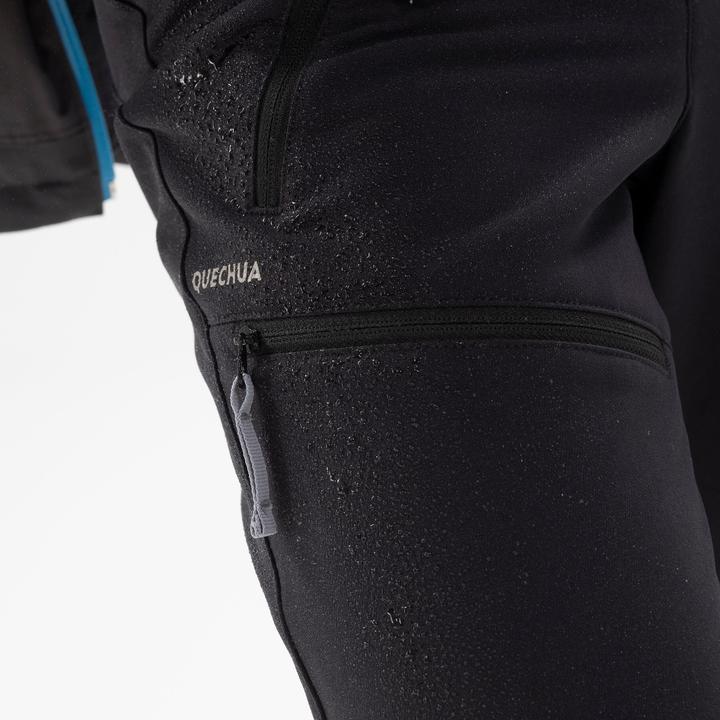 Immagine prodotto Quechua Pantaloni invernali softshell per bambini taglia 122-170 caldi per l'escursionismo - SH500 Mountain (6, 7, 8)
