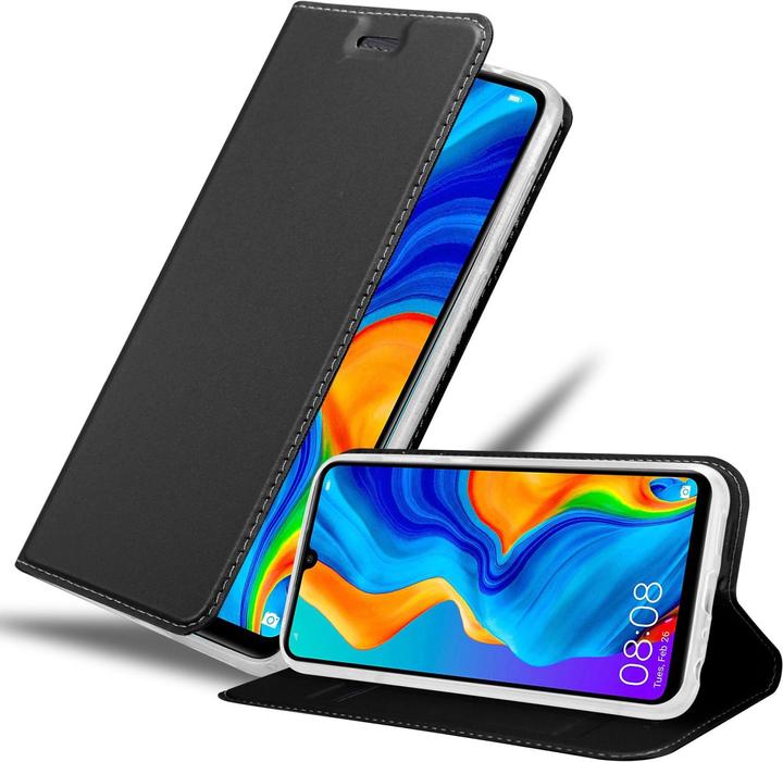 Actual product image Cadorabo Book Classy Style Cover (Huawei P30 Lite)