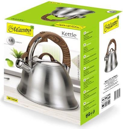 Produktbild Maestro Nicht elektrischer Wasserkocher MR-1320W Silber 3 0 l (3 l)