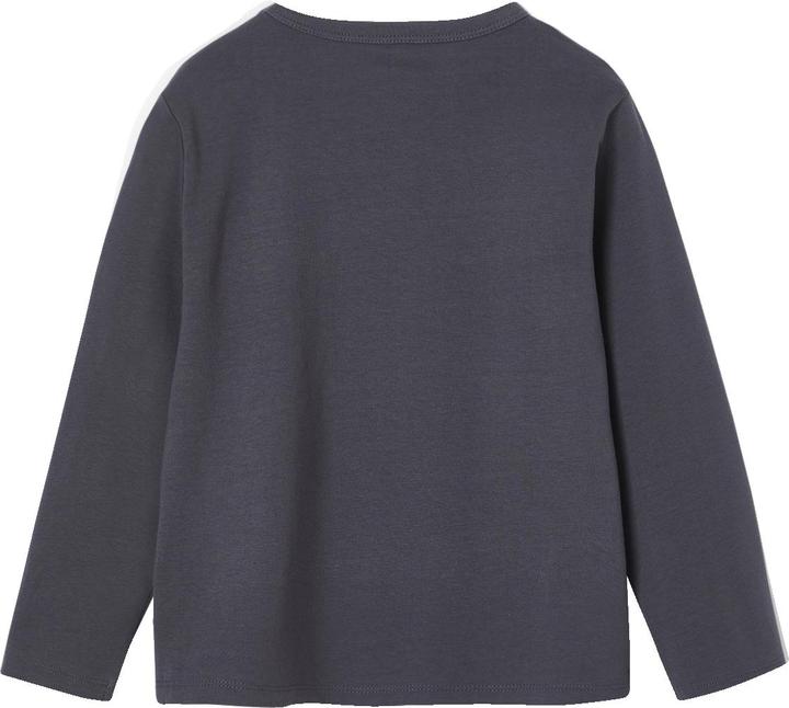 Produktbild Vertbaudet Mädchen Shirt mit Metallic-Print und Recycling-Baumwolle (92)