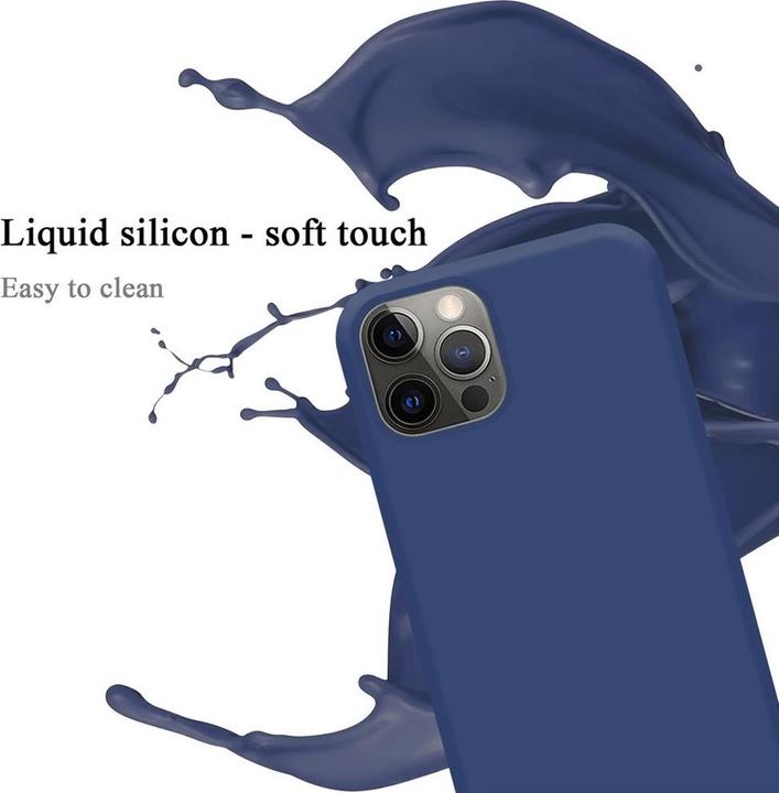 Immagine prodotto Cadorabo Copertura della cassa del silicone liquido TPU (Apple iPhone 12, Realme 12 Pro+)