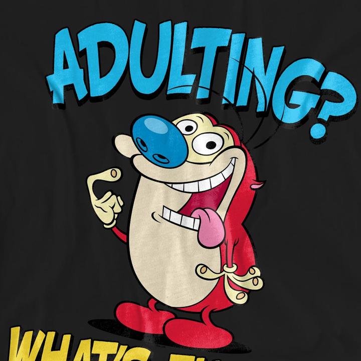 Immagine prodotto Ren & Stimpy Adulting 2 Maglietta Adulto Unisex (XXL)
