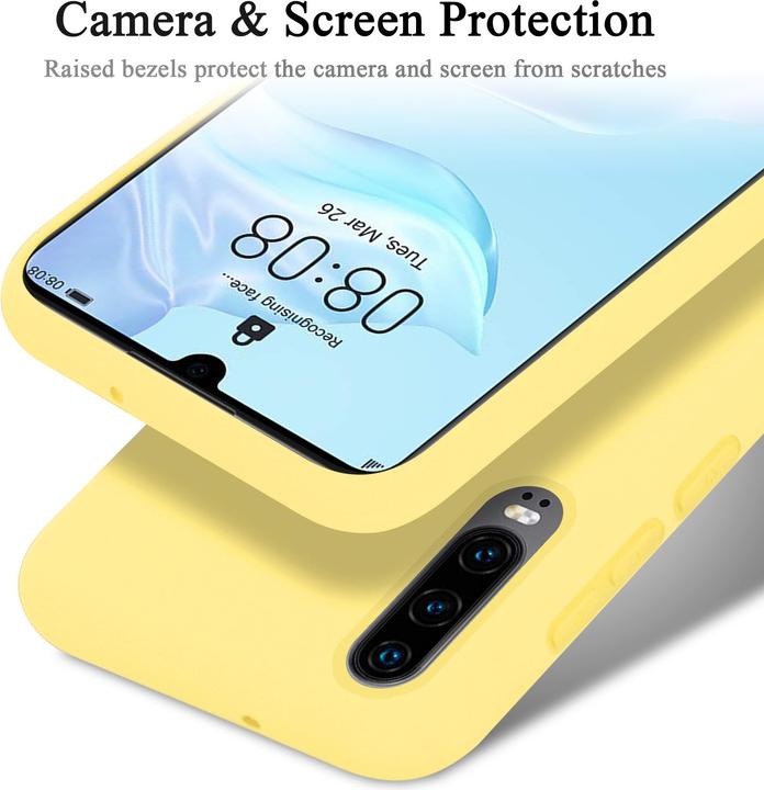 Produktbild Cadorabo TPU Liquid Silicone Case Cover (Huawei P30)
