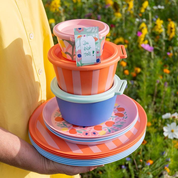 Productafbeelding Koziol Nora Box Blooms kom 11 cm, 1 stuk, Sweet Pink (11 cm, 0.25 l, 1 x)