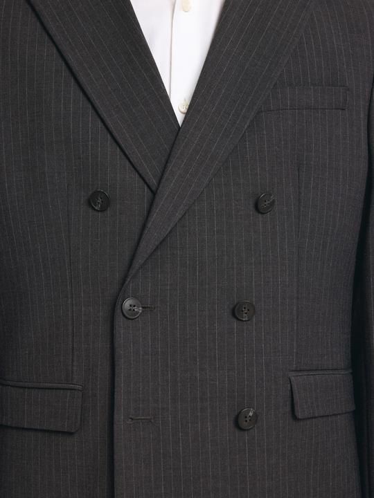 Produktbild Selected Homme Nadelstreifen Zweireihiger Blazer (52)