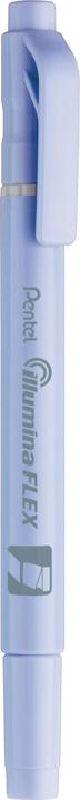 Image du produit Pentel Marqueur papier illumina FLEX 1.0-3.5 mm, bleu pastel (Bleu, 3.50 mm, 1 x)