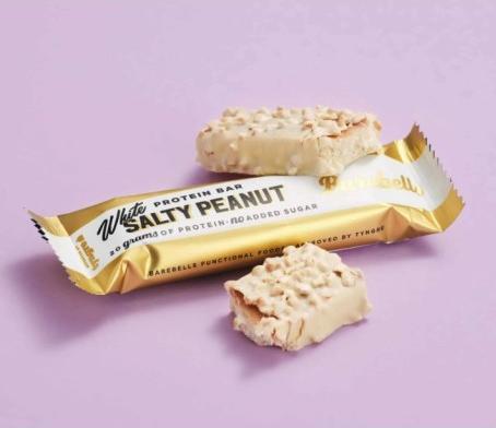Actual product image Barebells Protein Bar (White Salty Peanut, 12 pcs., 660 g)