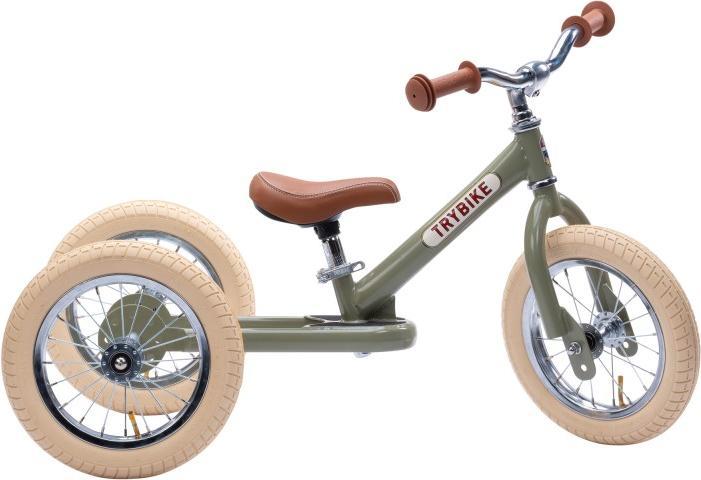 Image du produit Trybike Laufrad 2 in 1 vintage, green matt (12")