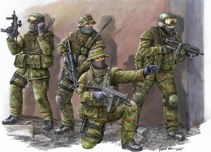 Immagine prodotto Trumpeter Commando tedesco moderno KSK