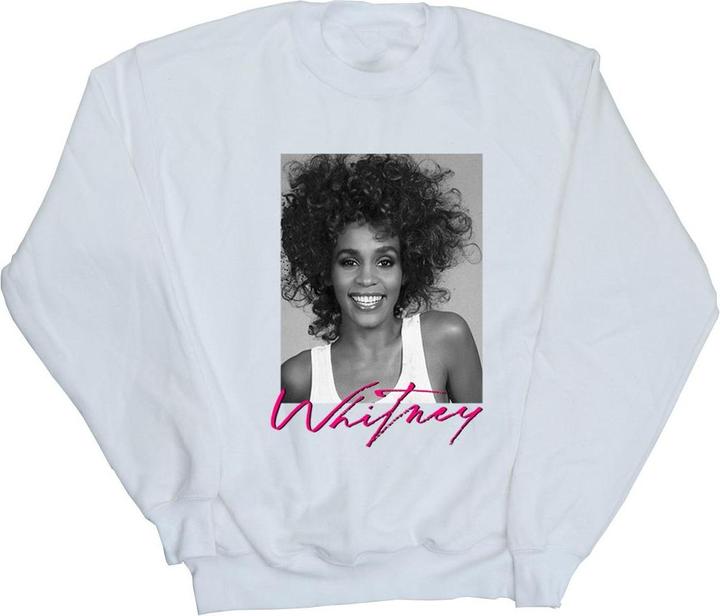 Immagine prodotto Whitney Houston Smile Photograph Felpa Donna (M)