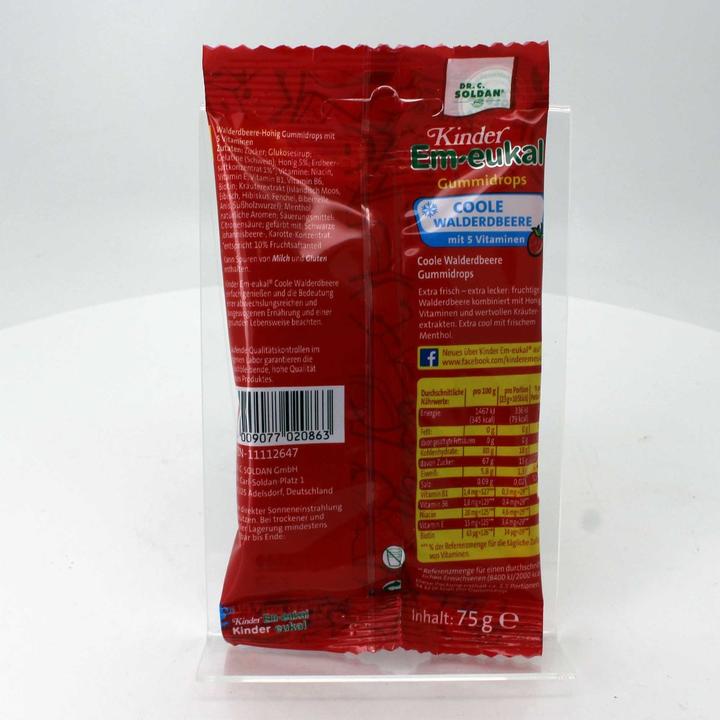 Immagine prodotto Em-eukal Kids Gumdrops Cool Wild Strawberry 75 g (1 pz., 75 g)