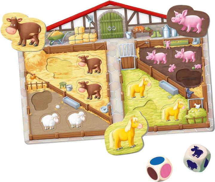 Ministeps Unser Bauernhof-Spiel (Deutsch)