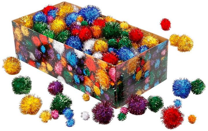Actual product image Creativ Company Pompom multicoloured, 300 g