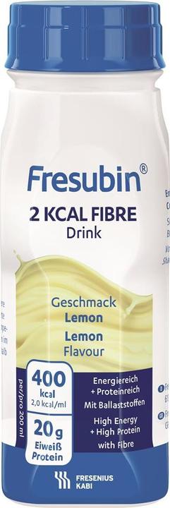 Actual product image Fresubin 2 kcal Fibre DRINK Lemon (4x200ml) (Lemon, 4 x)