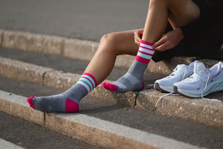 Produktbild Incylence Merino Strive Socken Hellgrau Himmelblau (35 - 38)