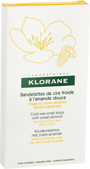 Produktbild Klorane Kaltwachsstreifen Gesicht (6 x, 25 g)