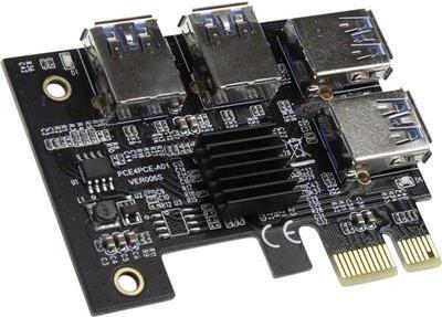 Produktbild Kolink PCIe x1 auf Quad x16