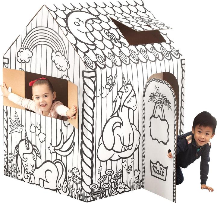 Immagine prodotto Fellowes Casa da gioco Unicorno da colorare
