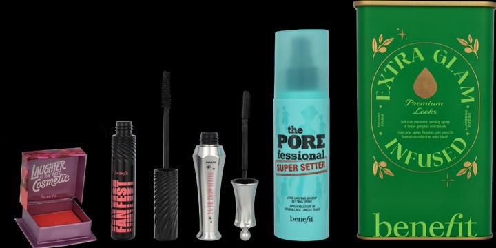 Actual product image BeneFit Cosmetics Benefit Extra Glam Infused Gift Set (Makeup set)