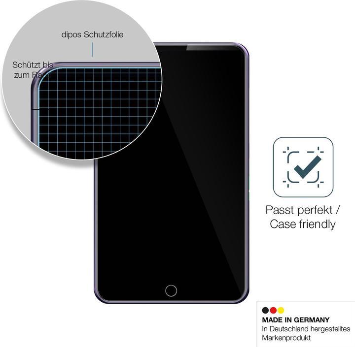 Actual product image Dipos Anti-Shock Screen Protector Clear