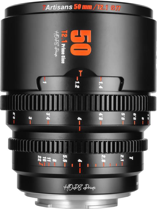 Produktbild 7artisans Festbrennweite 50mm T/2.1 – Sony E-Mount, Objektivtyp (Sony E)