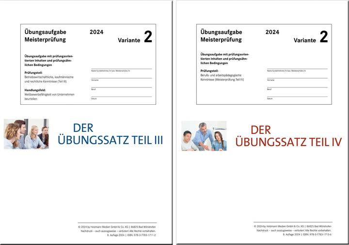 Nährwerte und Zutaten Das Übungspaket Teile III + IV - Variante 2 (Deutsch, Bernhard Gress, Lothar Dr. Semper, 2024)
