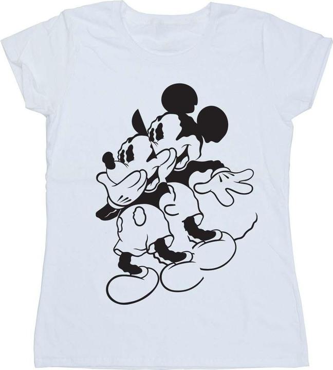 Actual product image Disney Womens/Ladies Mickey Mouse Shake Cotton T-Shirt (XL)