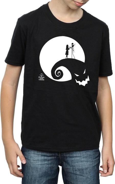 Actual product image Disney Boys Nightmare Before Christmas Moon Oogie Boogie T-Shirt (140, 146)