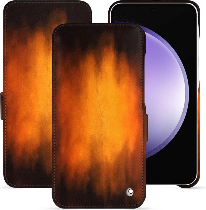 Produktbild Noreve Lederschutzhülle horizontal (Samsung Galaxy S23 FE)