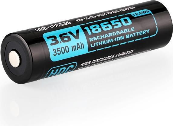 Actual product image Olight Hdc 18650