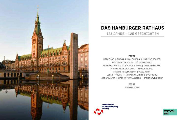 Actual product image Das Hamburger Rathaus (German, Rita Beacon, Michael Zapf, 2022)