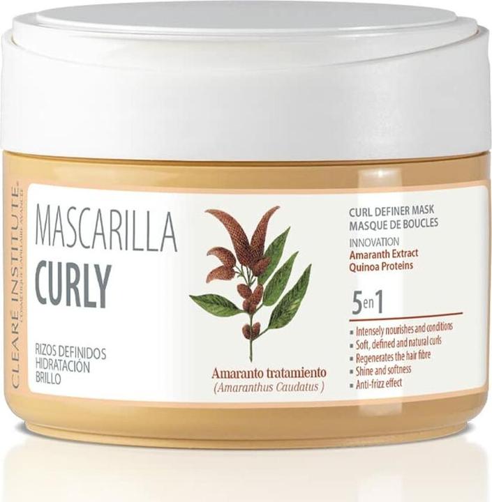 Produktbild Clearé Institute Lockige Haarmaske Nährt und definiert voluminöse Locken 300ml (300 ml)