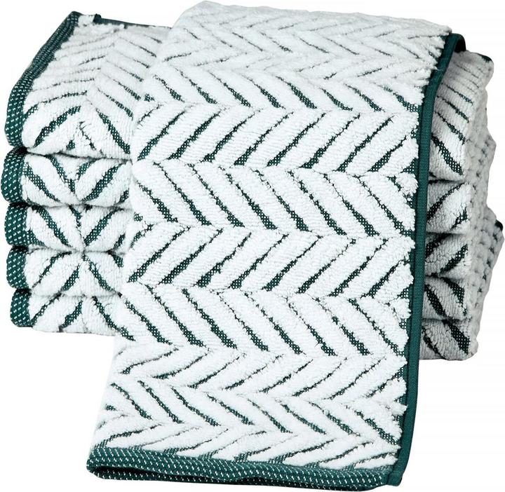 Immagine prodotto Ross Asciugamani Uni Sensual Skin 9002 Modello a treccia con catena di base colorata (30 x 50 cm)