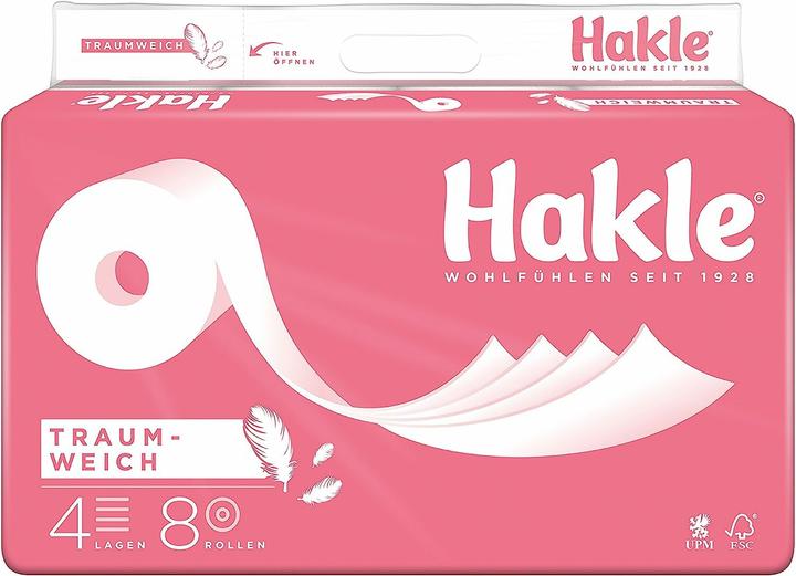 Actual product image Hakle Dream soft (8 x)