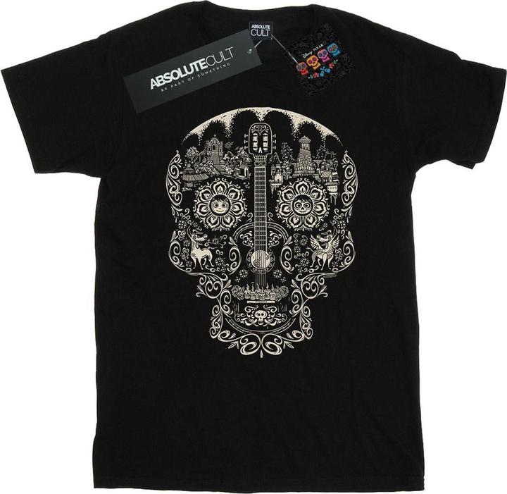 Immagine prodotto Disney Coco Skull Mono Pattern Maglietta Uomo (S)