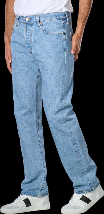 Actual product image Levis 501 jeans light stonewash (W40/L32)