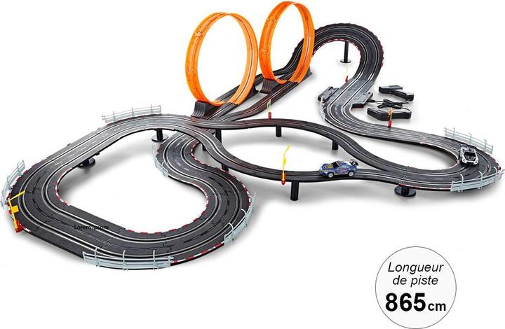 Produktbild VR Shinecon 865cm Doppel-Looping Rennbahn - Expert