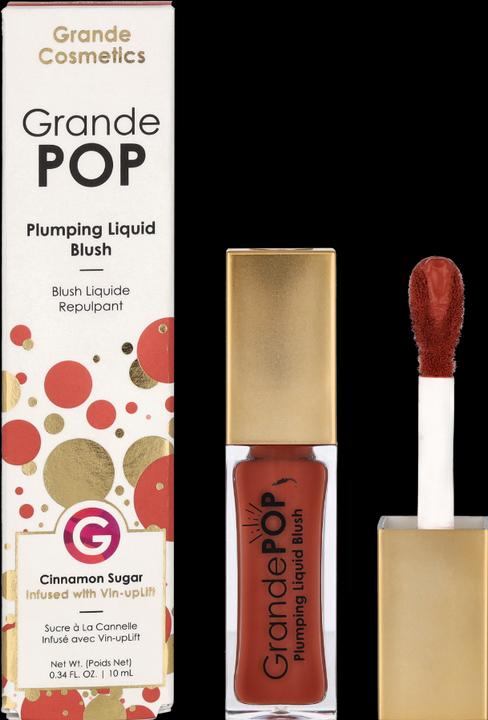 Actual product image Canale Grande GrandePOP Plumping Liquid Blush (Cinnamon Sugar)