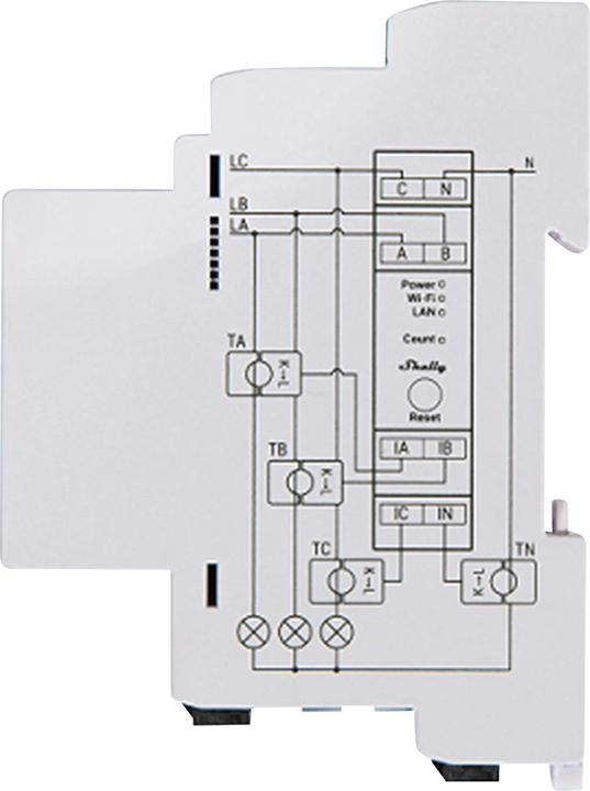 Produktbild Shelly Pro 3EM 120A